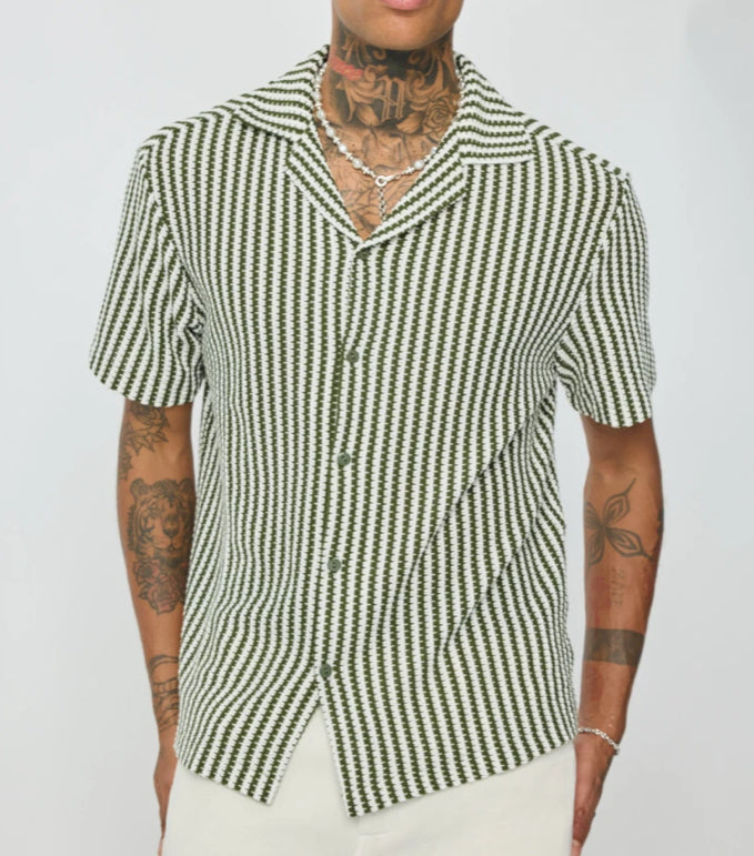 Chemise à rayures