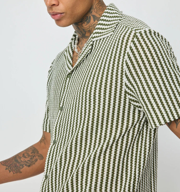 Chemise à rayures